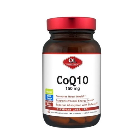 Inpa Olympian Labs Co Q10 Extra Bioperine 150 mg, Συμπλήρωμα Διατροφής με Αντιοξειδωτική Δράση 60 κάψουλες