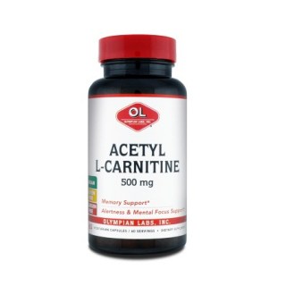 Olympian Labs Acetyl L-Carnitine 500mg 60 κάψουλες