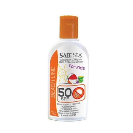 Safe Sea Αδιάβροχο Παιδικό Αντηλιακό Γαλάκτωμα Beach Line SPF50 118ml