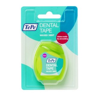TePe Dental Tape Wax Mint Οδοντικό νήμα κυρωμένο με γεύση μέντα 40m