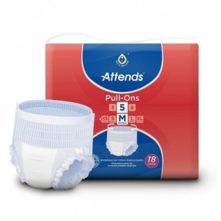 Attends Pull-Ons Μέγεθος 5 Medium 18 πάνες