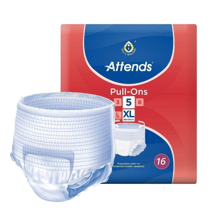 Attends Pull-Ons Μέγεθος 5 XL16 πάνες