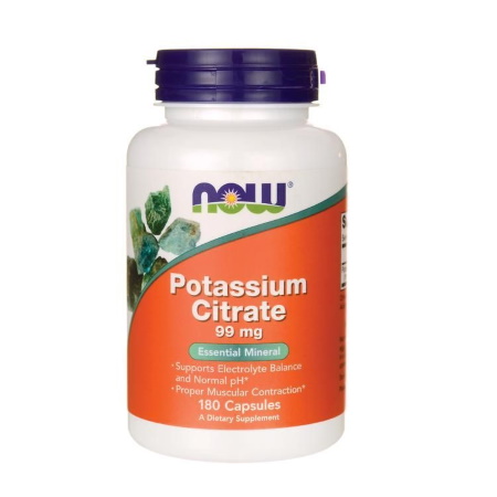 Now Foods Potassium Citrate 99mg 180 κάψουλες