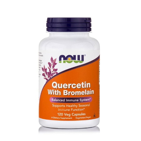 Now Foods Quercetin/Bromelain 120 κάψουλες