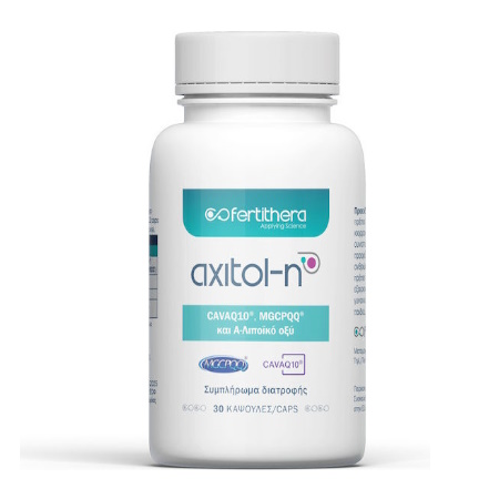 FertiThera Labs Axitol Alpha Lipoic Acid Συμπλήρωμα για Αντιοξειδωτική Προστασία 30 Κάψουλες