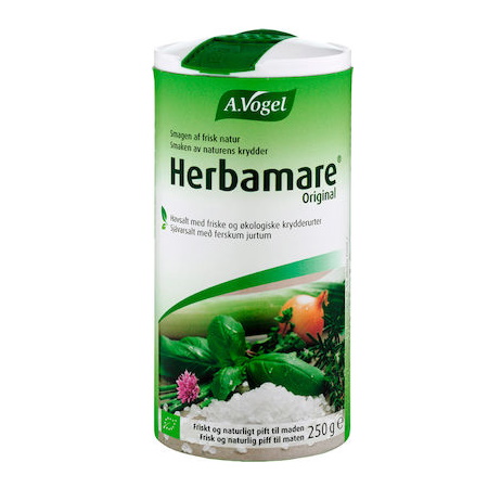 A.Vogel Herbamare Original Θαλασσινό Αλάτι με Λαχανικά, Βότανα & Φύκη του Ωκεανού με Πολύ Χαμηλή Περιεκτικότητα σε Νάτριο 250gr