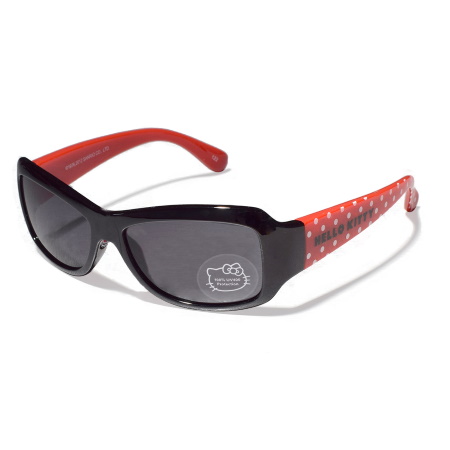 Hello Kitty Παιδικά Γυαλιά Ηλίου Black/Red (4-6 Ετών)