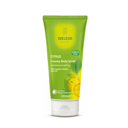 Weleda Citrus Creamy Body Wash Κρεμοντούς Κίτρο 200ml