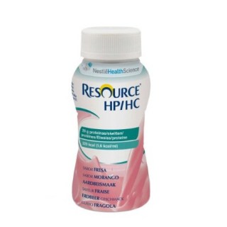 Nestle Resource HP/HC Strawberry Υπερπρωτεϊνικό Συμπλήρωμα Διατροφής με Γεύση Φράουλα 200ml