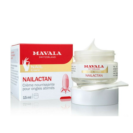 Mavala Nailactan Cream Επανορθωτική Θρεπτική Κρέμα Νυχιών 15ml