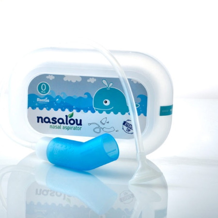 Nasalou Nasal Aspirator Βρεφικός Ρινικός Αποσυμφορητής με Αποστειρωμένα Ρύγχη 1 τεμάχιο