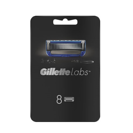 Gillette Labs Heated Razor Kit Ανταλλακτικές Κεφαλές για την Θερμαινόμενη Ξυριστική Μηχανή 8 τεμάχια