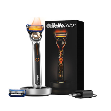 Gillette Labs Heated Razor Επαναφορτιζόμενη Θερμαινόμενη Ξυριστική Μηχανή 5 Λεπίδων 1 τεμάχιο