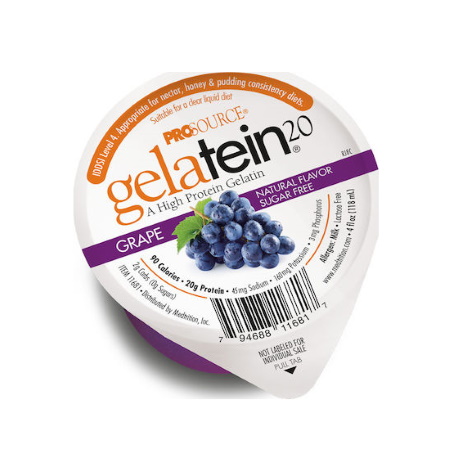 Medtrition ProSource Gelatein 20 Χωρίς Γλουτένη & Λακτόζη με Γεύση Grape 120ml