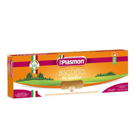 Plasmon Βρεφικά Μπισκότα, από 6 Μηνών 120gr