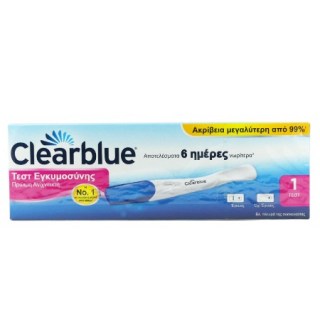 Clearblue Early Τεστ Εγκυμοσύνης Πρόωρης Ανίχνευσης 1τμχ