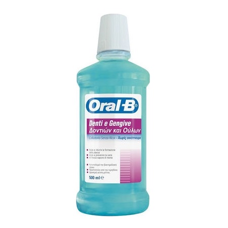 Oral B Denti e Gengive Στοματικό Διάλυμα Δοντιών & Ούλων χωρίς Οινόπνευμα 500ml