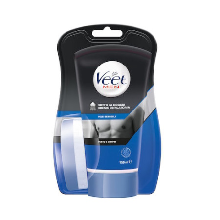 Veet Men Ανδρική Κρέμα Αποτρίχωσης Σώματος για Ευαίσθητες Επιδερμίδες 150ml