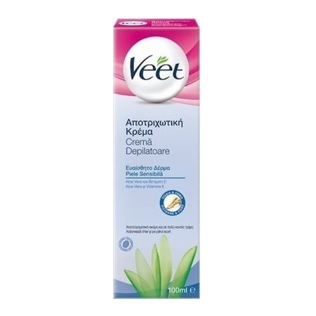 Veet Κρέμα Αποτρίχωσης Ευαίσθητες Επιδερμίδες 100ml