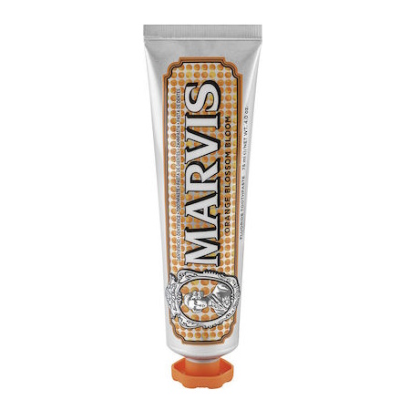 Marvis Orange Blossom Bloom Toothpaste Οδοντόκρεμα Με Γεύση Άνθη Πορτοκαλιάς Δυόσμο Και Μέντα 75ml