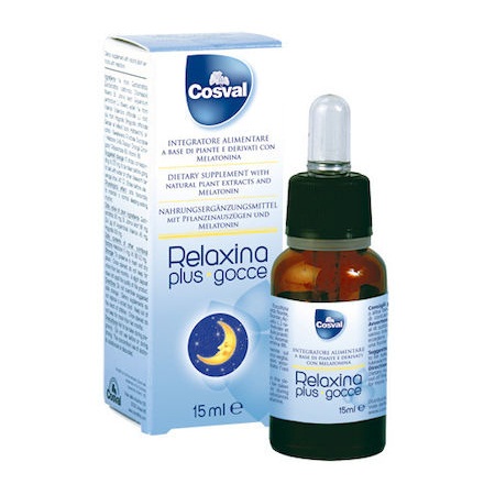 Cosval Relaxina Plus Gocce Drops Συμπλήρωμα για τον Ύπνο σε Σταγόνες 15ml