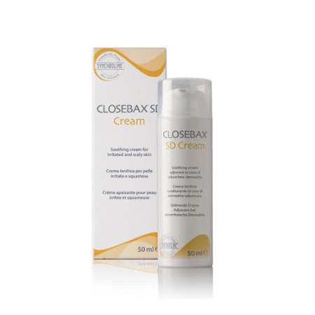 Synchroline Closebax SD Cream Καταπραϋντική Κρέμα Για Ερεθισμένο Τριχωτό Με Λέπια 50ml