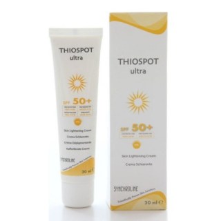 Synchroline Thiospot Ultra SPF50 Kρέμα Λεύκανσης Κηλίδων Προσώπου Υψηλής Αντιηλιακής Προστασίας 30ml