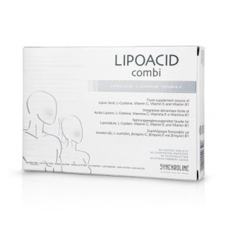 Synchroline Lipoacid Combi Συμπλήρωμα Διατροφής Κατά του Οξειδωτικού Στρές 60 τεμπλέτες