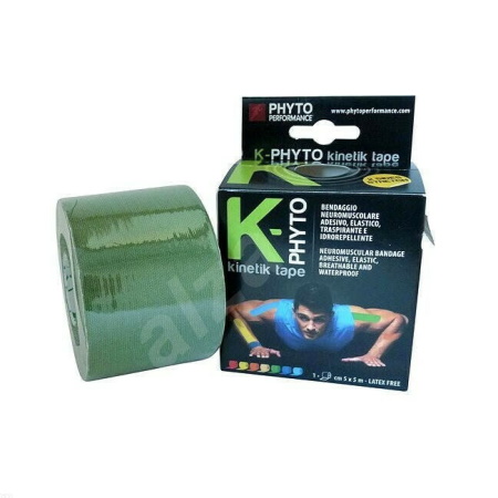 Phyto Performance K-Phyto Kinetik tape K-PH/AST Ταινία Αθλητών Κίνησης Χρώμα Πράσινο 5m x 5cm