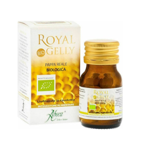 Aboca Royal Gelly Bio 480mg Συμπλήρωμα Διατροφής με Βιολογικό Βασιλικό Πολτό 40 ταμπλέτες