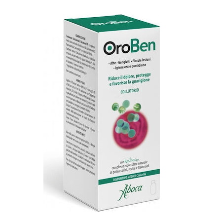 Aboca Oroben για Προστασία & Ανακούφιση από Άφθες & Ουλίτιδα 150ml
