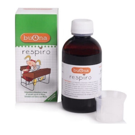 Buona Respiro Παιδικό Σιρόπι για Ξηρό και Παραγωγικό Βήχα από 1 Έτους 140ml
