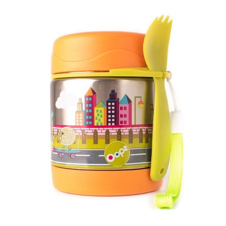 Chicco Δοχείο Φαγητού City Κρατάει το φαγητό ζεστό ή κρύο 300ml