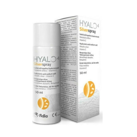 Hyalo4 Silver Spray Εναιωρήματος που Συμβάλλει στην Επούλωση Πληγών 50ml