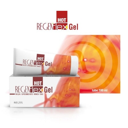 Regenflex Hot Gel Θερμαντική Κρέμα για Μυϊκούς Πόνους 100ml