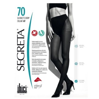 Ibici Segreta Silhouette 70 DEN Καλσόν Κατά της Κυτταρίτιδας Μέγεθος 2 Χρώμα 36 Chamois