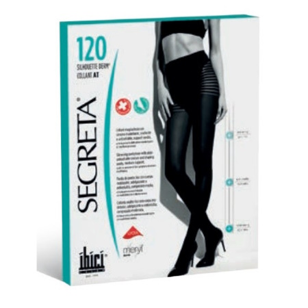 Ibici Segreta Silhouette 120 DEN Καλσόν Κατά της Κυτταρίτιδας Μέγεθος 2 Χρώμα 36 Chamois - Μπεζ