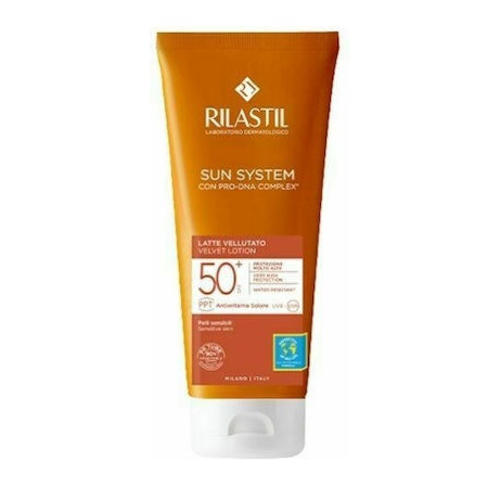 Rilastil Sun System Velvet Lotion Αντηλιακή Λοσιόν Προσώπου & Σώματος SPF50+ 200ml