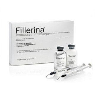 Labo Fillerina Dermo-Cosmetic Filler Treatment Grade 2 Δερμοκαλλυντική Αγωγή Γεμίσματος των Ρυτίδων (Τζελ 30ml + Φιλμ 30ml + 2 Απλικατέρ)