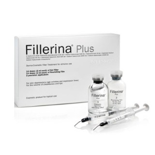 Labo Fillerina Plus Dermo-Cosmetic Filler Treatment Grade 5 Δερμοκαλλυντική Αγωγή Γεμίσματος των Ρυτίδων (Τζελ 30ml + Φιλμ 30ml + 2 Απλικατέρ)