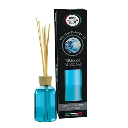 Brand Italia Αρωματικό Χώρου με Rattan Sticks - Θαλάσσια Αύρα 100ml