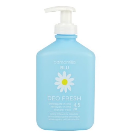 Camomilla Blu Deo Fresh Intimate Wash Υγρό Καθαρισμού για την Ευαίσθητη Περιοχή pH 4.5 300ml
