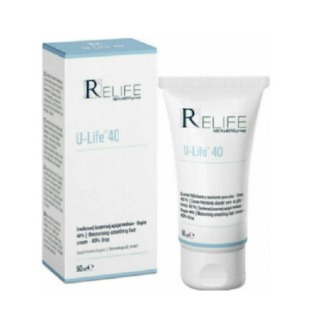 Menarini ReLife U-Life 40 Ενυδατική Κρέμα Ποδιών 50ml