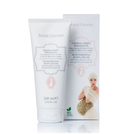 Anne Geddes Moisturizing Body Cream Βιολογική Ενυδατική & Αναπλαστική κρέμα σώματος 200ml