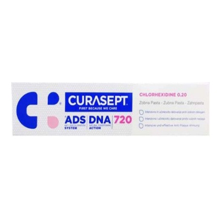 Curasept ADS DNA 720 Chlorhexidine Toothpaste Οδοντόκρεμα για Εντατική Θεραπεία 0.20% 75ml