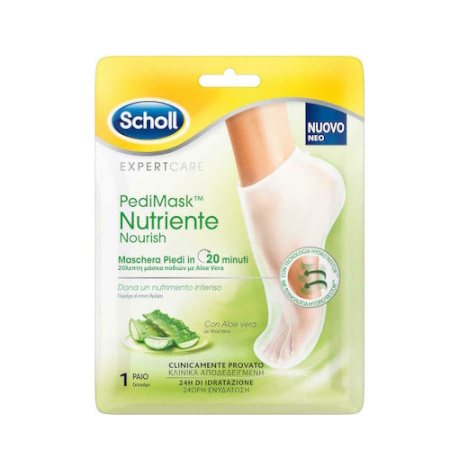 Scholl Nutriente Μάσκα Ενυδάτωσης για Πόδια 1 Ζευγάρι