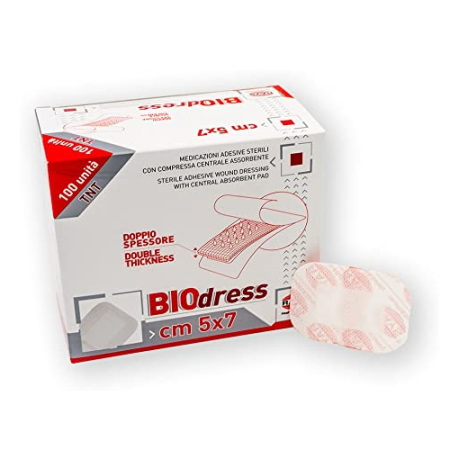 Rays Biodress Επίθεμα αυτοκόλλητο αποστειρωμένο 5x7cm Χύμα