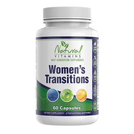 Natural Vitamins Woman's Transition Γυναικείο Συμπλήρωμα Διατροφής κατά την Διάρκεια της Εμμηνόπαυσης 60Caps
