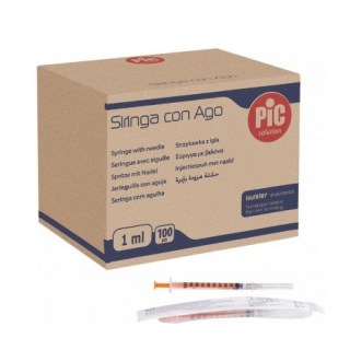 Pic Σύριγγες με Βελόνα 1ml 100 τεμάχια