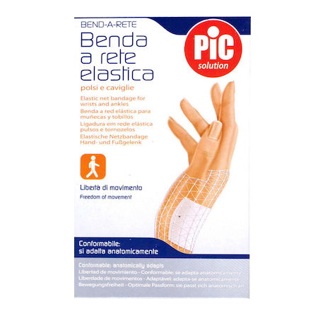 Pic Bend-A-Rete Ελαστικός Δικτυωτός Επίδεσμος για τον Καρπό και τον Αστράγαλο 1 τεμάχιο